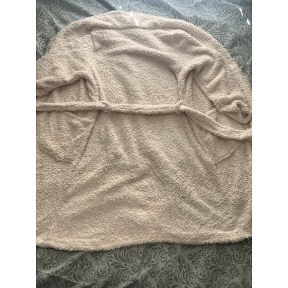 NWT Ulta Beauty Cream Plush Sherpa Robe S/M - Picture 4 of 5